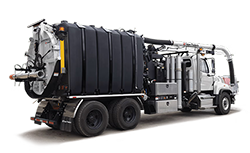 vacuum truck, milling cutters, sewer nozzle, rodder, 